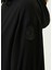Siyah Kapüşonlu Logolu Sweatshirt 4