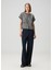 Koyu Mavi Tweed T-Shirt 2