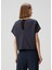 Koyu Mavi Tweed T-Shirt 4