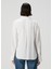 Beyaz Dökümlü Bluz 5