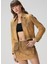 Fitted Camel Deri Mont 4