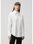 Oversize Beyaz Poplin Gömlek 3
