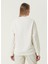 Beyaz Logolu Sweatshirt 5