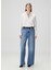 Loose Fit Beyaz Poplin Gömlek 2