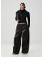 Siyah Jogger Deri Pantolon 2