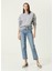 MB Scott Oversize Gri Kadın Hoodie 1