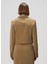 Sinead Kahverengi Crop Jersey Blazer 4