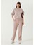 Pembe Garni Detaylı Sweatshirt 2