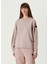 Pembe Garni Detaylı Sweatshirt 3