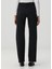 Siyah Wide Leg Jean Pantolon 4