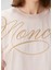 Açık Pembe Logo Nakışlı T-Shirt 5