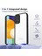 Samsung Galaxy A52/A52 5G/A52S 5g,için Laimtop Kılıf, Kamera Lens Korumalı Hibrit 2'si 1 Arada Şeffaf Kılıf-Siyah (Yurt Dışından) 5