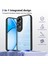 Oppo A60,IÇIN Laimtop Kılıf, Kamera Lens Korumalı Hibrit 2'si 1 Arada Şeffaf Kılıf-Siyah (Yurt Dışından) 5