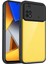 Xiaomi Poco M4 Pro 4g,için Laimtop Kılıf, Kamera Lens Korumalı Hibrit 2'si 1 Arada Şeffaf Kılıf-Siyah (Yurt Dışından) 1