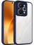 Realme 15,için Laimtop Kılıf, Kamera Lens Korumalı Hibrit 2'si 1 Arada Şeffaf Kılıf-Blue (Yurt Dışından) 1