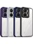 Realme 15,için Laimtop Kılıf, Kamera Lens Korumalı Hibrit 2'si 1 Arada Şeffaf Kılıf-Blue (Yurt Dışından) 2