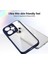 Realme 15,için Laimtop Kılıf, Kamera Lens Korumalı Hibrit 2'si 1 Arada Şeffaf Kılıf-Blue (Yurt Dışından) 4