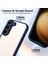 Samsung Galaxy S23,IÇIN Laimtop Kılıf, Kamera Lens Korumalı Hibrit 2'si 1 Arada Şeffaf Kılıf-Blue (Yurt Dışından) 3