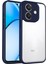 Oppo A3 4g/a3 5G/A3X 4G/A40,IÇIN Laimtop Kılıf, Kamera Lens Korumalı Hibrit 2'si 1 Arada Şeffaf Kılıf-Blue (Yurt Dışından) 1