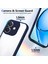 Oppo A3 4g/a3 5G/A3X 4G/A40,IÇIN Laimtop Kılıf, Kamera Lens Korumalı Hibrit 2'si 1 Arada Şeffaf Kılıf-Blue (Yurt Dışından) 3