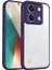 Xiaomi Redmi Note 13 5g,için Laimtop Kılıf, Kamera Lens Korumalı Hibrit 2'si 1 Arada Şeffaf Kılıf-Mor (Yurt Dışından) 1