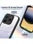 Xiaomi Redmi Note 14 4g,için Laimtop Kılıf, Kamera Lens Korumalı Hibrit 2'si 1 Arada Şeffaf Kılıf-Siyah (Yurt Dışından) 2