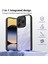 Xiaomi Redmi Note 14 4g,için Laimtop Kılıf, Kamera Lens Korumalı Hibrit 2'si 1 Arada Şeffaf Kılıf-Siyah (Yurt Dışından) 5