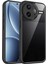 Xiaomi Poco F7 Ultra/redmi K80 Pro,için Laimtop Kılıf, Kamera Lens Korumalı Hibrit 2'si 1 Arada Şeffaf Kılıf-Siyah (Yurt Dışından) 1