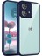 Motorola Edge 40 Neo,için Laimtop Kılıf, Kamera Lens Korumalı Hibrit 2'si 1 Arada Şeffaf Kılıf-Blue (Yurt Dışından) 1