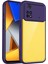 Xiaomi Poco M4 Pro 4g,için Laimtop Kılıf, Kamera Lens Korumalı Hibrit 2'si 1 Arada Şeffaf Kılıf-Mor (Yurt Dışından) 1