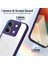 Xiaomi Redmi Note 13 4g,için Laimtop Kılıf, Kamera Lens Korumalı Hibrit 2'si 1 Arada Şeffaf Kılıf-Mor (Yurt Dışından) 2