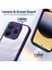 Xiaomi Redmi Note 14 5g,için Laimtop Kılıf, Kamera Lens Korumalı Hibrit 2'si 1 Arada Şeffaf Kılıf-Mor (Yurt Dışından) 3