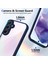Samsung Galaxy A55,IÇIN Laimtop Kılıf, Kamera Lens Korumalı Hibrit 2'si 1 Arada Şeffaf Kılıf-Blue (Yurt Dışından) 3