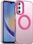 Samsung Galaxy A35,IÇIN Laimtop Kılıf, Manyetik Yarı Saydam Mat Arka Kapak, Darbeye Dayanıklı Kılıf-Kırmızı (Yurt Dışından) 1