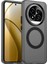 Realme 13 Pro/realme 13 Pro+,için Laimtop Kılıf, Manyetik Yarı Saydam Mat Arka Kapak, Darbeye Dayanıklı Kılıf-Siyah (Yurt Dışından) 1
