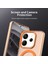 Xiaomi Redmi Note 14 4g,için Laimtop Kılıf, Manyetik Yarı Saydam Mat Arka Kapak, Darbeye Dayanıklı Kılıf-Turuncu (Yurt Dışından) 2