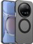 Huawei Mate 70,için Laimtop Kılıf, Manyetik Yarı Saydam Mat Arka Kapak, Darbeye Dayanıklı Kılıf-Siyah (Yurt Dışından) 1