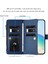 Oneplus 12 Için Laimtop Kılıfı, Kart Tutuculu Fermuarlı Cüzdanlı Deri Kapaklı Kılıf-Mavi (Yurt Dışından) 2