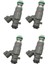 4pcs Yakıt Enjektör Nozul 16600-5L700 Infinity Için Nissan Için FBJC100 2.0 3.0 3.5 V6 Motor (Yurt Dışından) 2