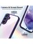 Samsung Galaxy A35,IÇIN Laimtop Kılıf, Kamera Lens Korumalı Hibrit 2'si 1 Arada Şeffaf Kılıf-Mor (Yurt Dışından) 3