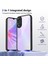 Oppo A58 4g,için Laimtop Kılıf, Kamera Lens Korumalı Hibrit 2'si 1 Arada Şeffaf Kılıf-Siyah (Yurt Dışından) 5