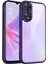 Oppo A58 4g,için Laimtop Kılıf, Kamera Lens Korumalı Hibrit 2'si 1 Arada Şeffaf Kılıf-Mor (Yurt Dışından) 1