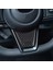 Subaru Wrx Için Gerçek Sert Karbon Fiber Çıkartma Stı 2022 2023 Araç Direksiyon Çarkı Düğmesi Çerçeve Iç Döşeme (Siyah) (Yurt Dışından) 3