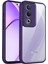 Oppo K12X,IÇIN Laimtop Kılıf, Kamera Lens Korumalı Hibrit 2'si 1 Arada Şeffaf Kılıf-Mor (Yurt Dışından) 1