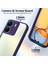 Xiaomi Redmi 13C 4g/poco C65,IÇIN Laimtop Kılıf, Kamera Lens Korumalı Hibrit 2'si 1 Arada Şeffaf Kılıf-Mor (Yurt Dışından) 3