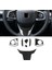 4pcs Karbon Fiber Iç Direksiyon Sticker Trim Honda Civic Için 10. 2016-2019 (Yurt Dışından) 4