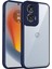 Motorola Moto G85/S50 Neo,için Laimtop Kılıf, Kamera Lens Korumalı Hibrit 2'si 1 Arada Şeffaf Kılıf-Blue (Yurt Dışından) 1
