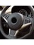 Bmw 6 Serisi E63 E64 2004-2010 Iç Aksesuarlar Için Karbon Fiber Araç Direksiyon Simidi Kapağı Trim (Yurt Dışından) 5