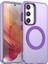 Samsung Galaxy S23 5g,için Laimtop Kılıf, Manyetik Yarı Saydam Mat Arka Kapak, Darbeye Dayanıklı Kılıf-Mor (Yurt Dışından) 1