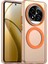 Realme 13 Pro/realme 13 Pro+,için Laimtop Kılıf, Manyetik Yarı Saydam Mat Arka Kapak, Darbeye Dayanıklı Kılıf-Turuncu (Yurt Dışından) 1